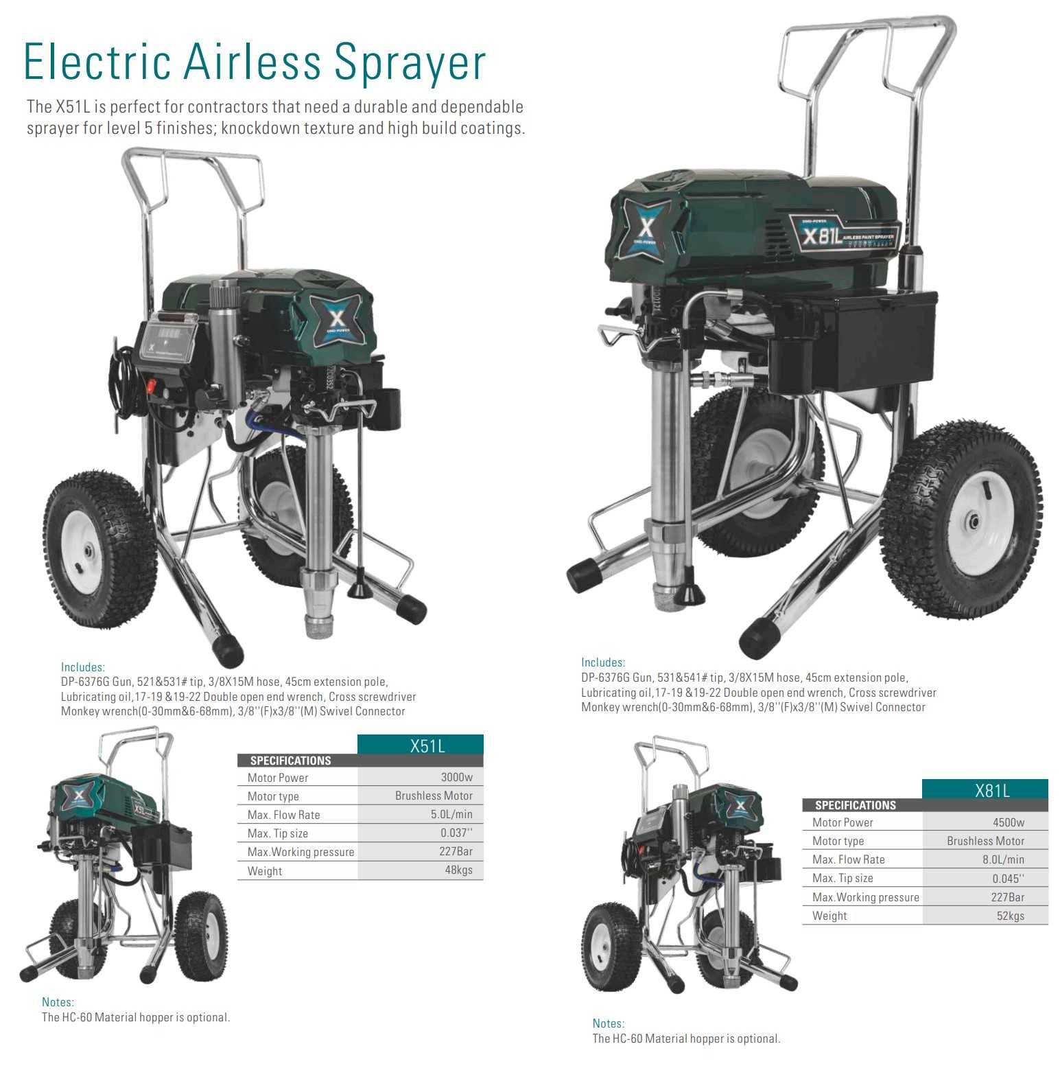 Agregat malarski SHP X-81L POMPA -8L-4,5kW GŁADZIE