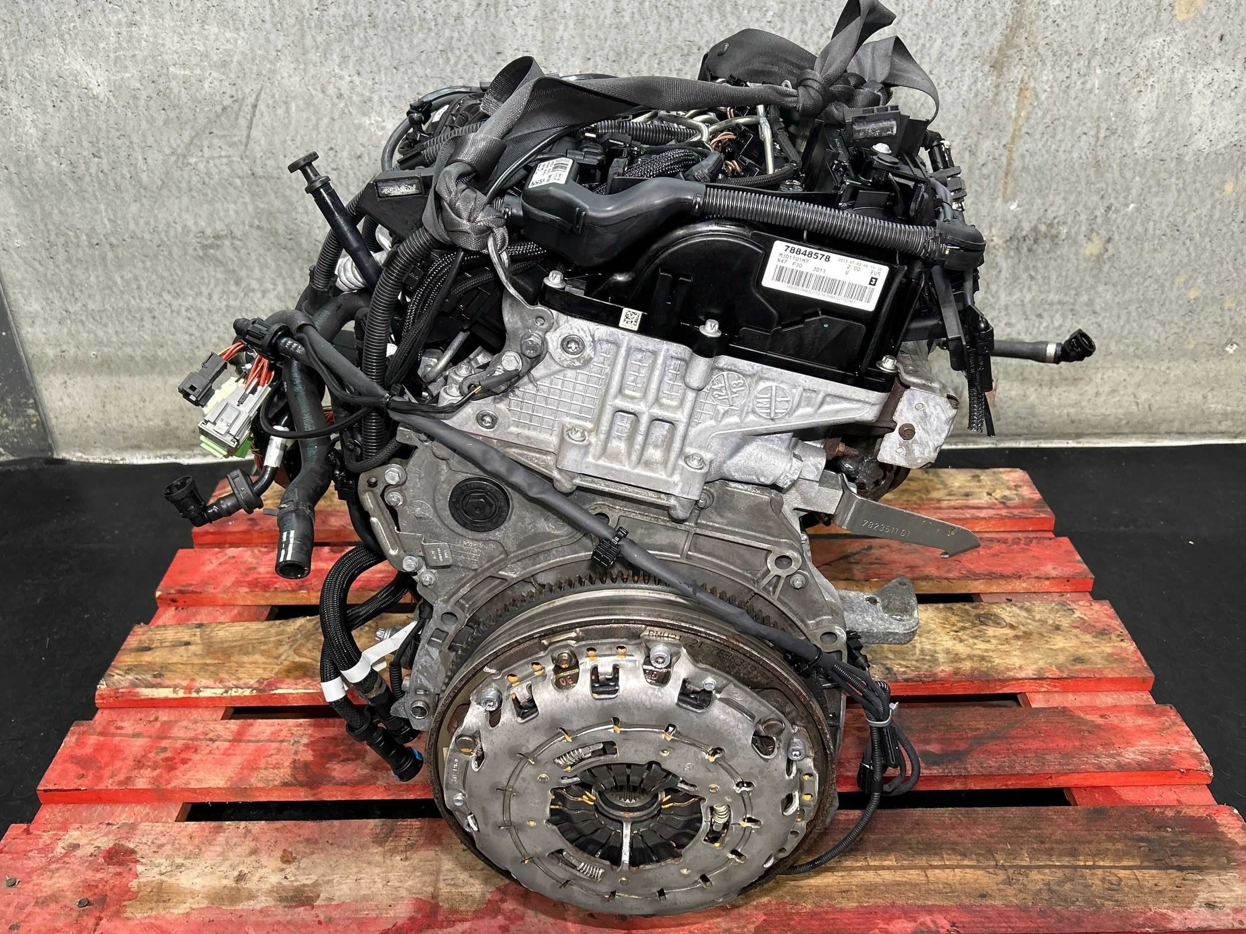 Motor 2.0L BMW F20/F30 143CV (Ref: N47D20C)