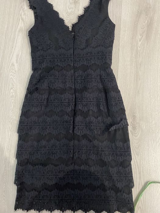 Гіпюрова сукня маленьке чорне плаття не zara