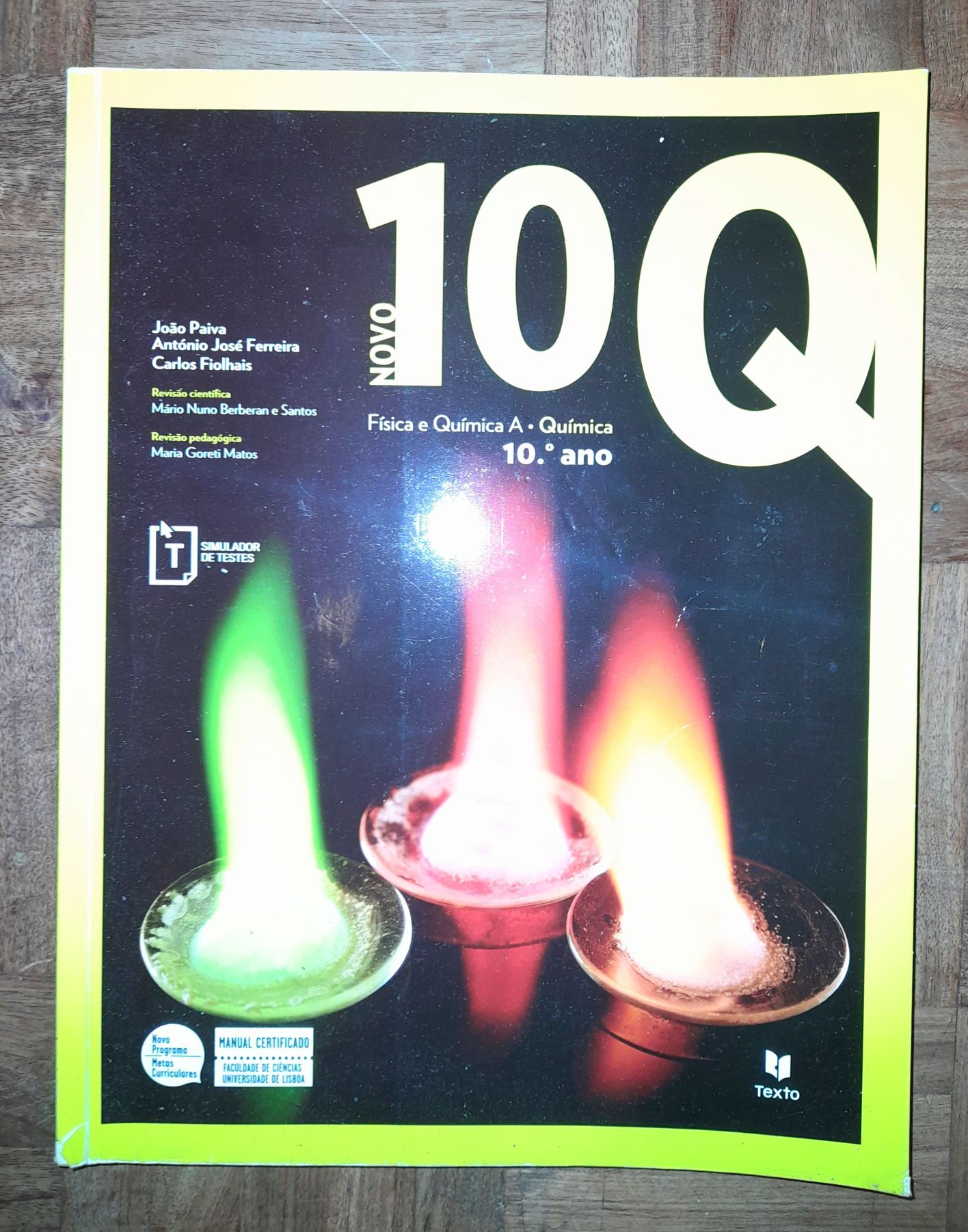 Manual Novo 10Q - Química 10° ano