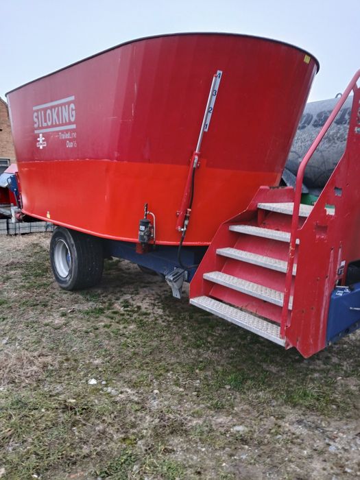 Wóz Paszowy Paszowóz SILOKING Tył Wysyp