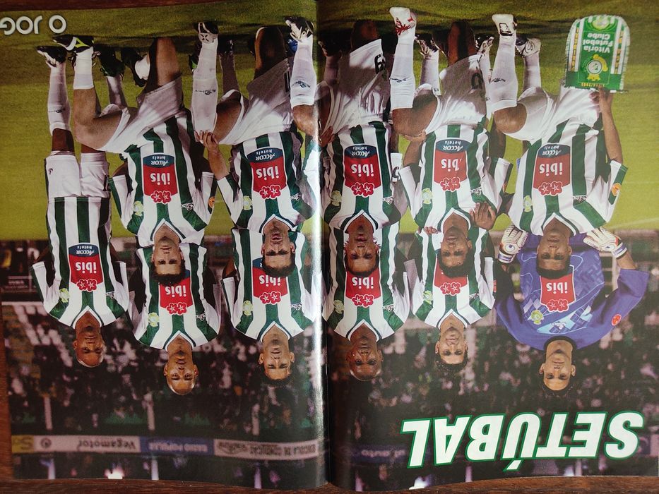 Programa do Benfica Vitória Setúbal final taça Portugal 2005