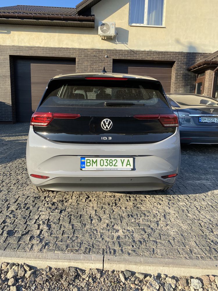 Volkswagen iD.3 Pure - европейская  сборка., батарея 55 kW/час