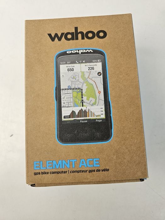Wahoo ELEMNT ACE komputer rowerowy GPS czujnik prędkości