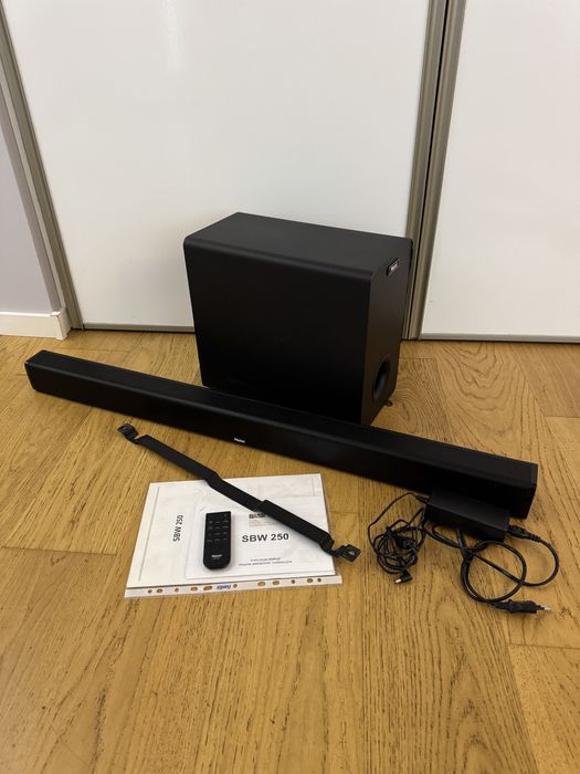 Magnat SBW 250, soundbar + subwoofer aktywny, bluetooth, 3x HDMI, bass