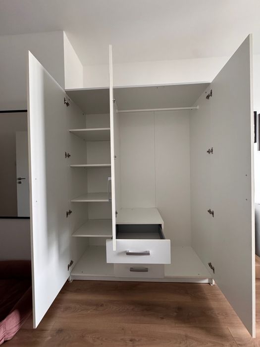 Szafa VELLERUP 151x200 biały JYSK