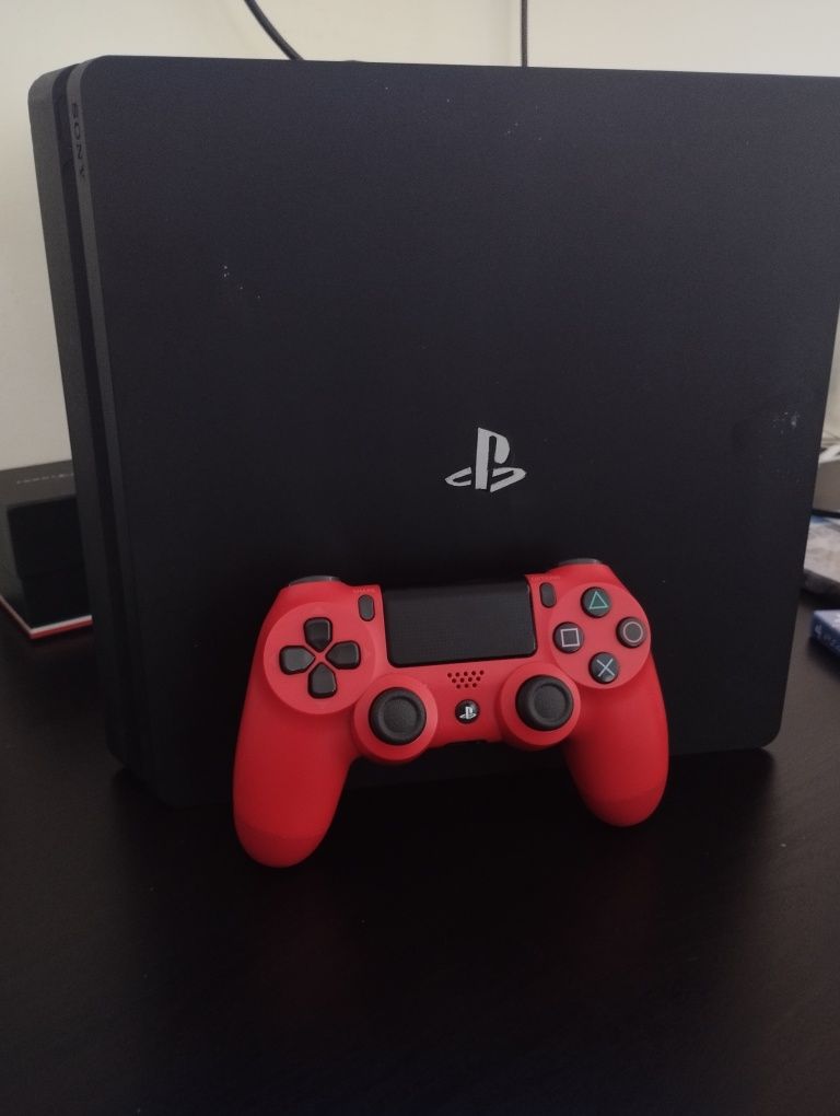 Ps4 500gb+comando+4jogos