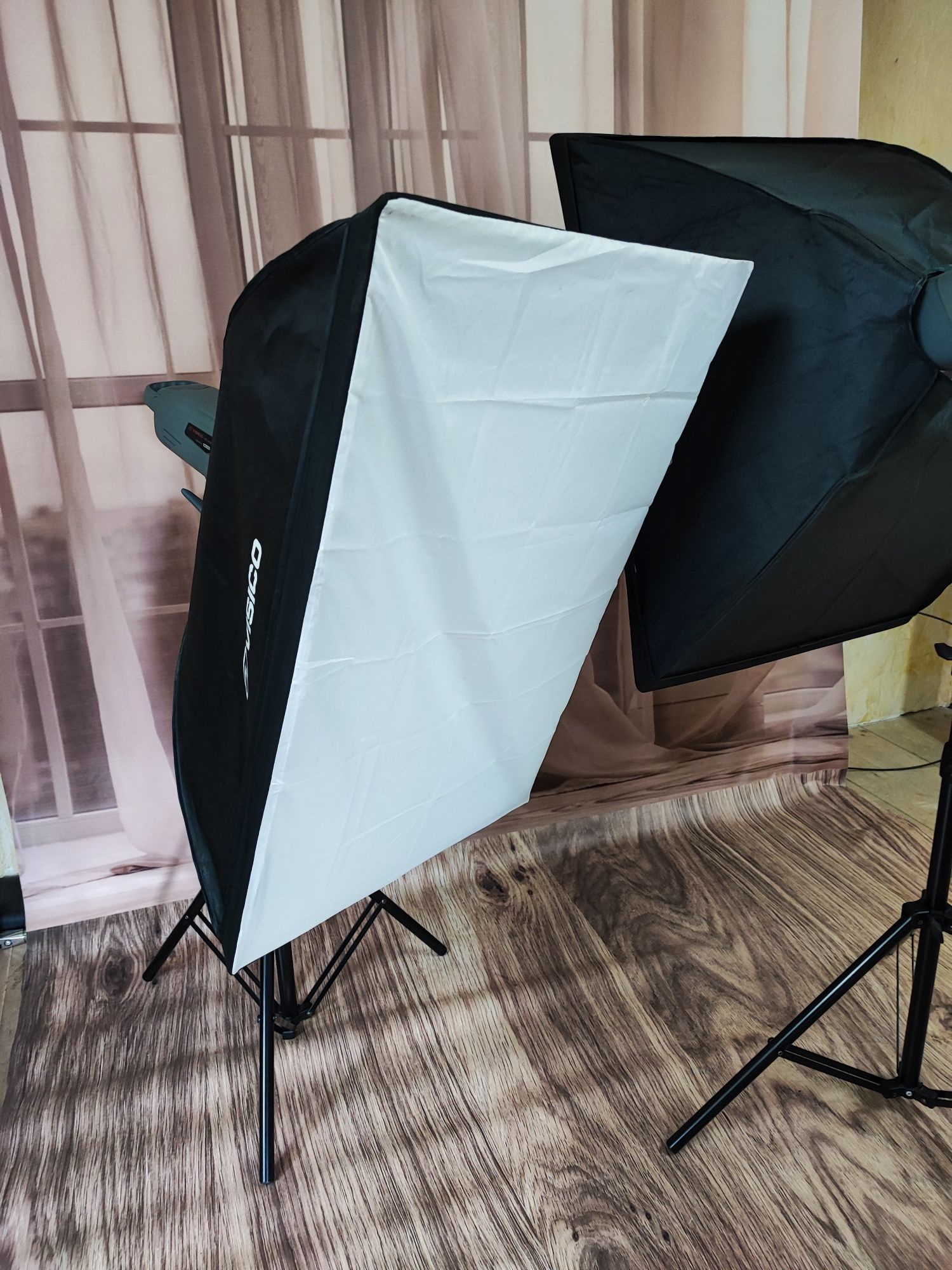 світла Visico VE-400 Plus Softbox KIT