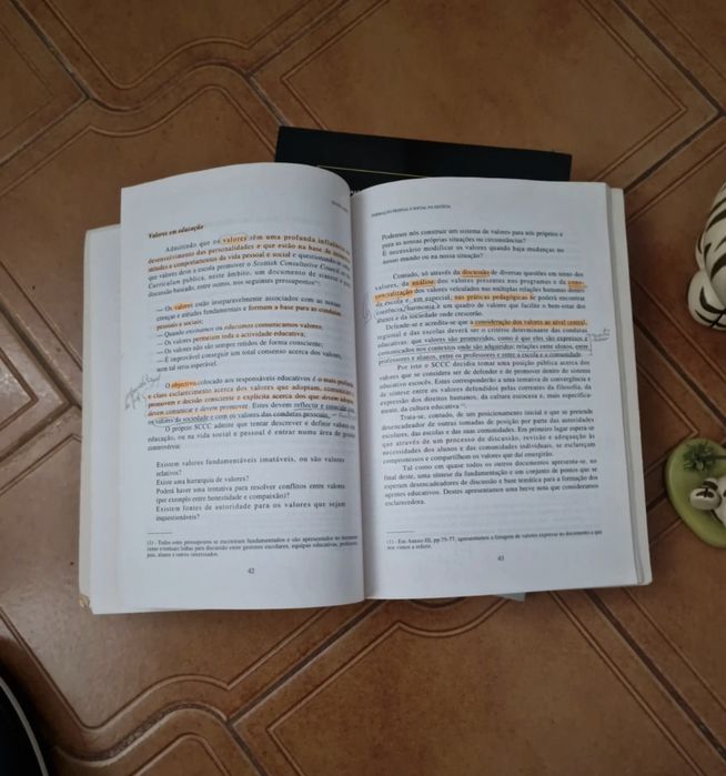 Livro A formação pessoal e social na Escócia