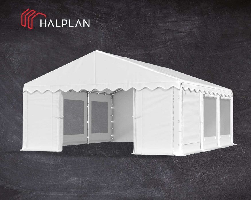 Promocja 4x6x2m Namiot ogrodowy  z roletami moskitiera sezonowe IPE S