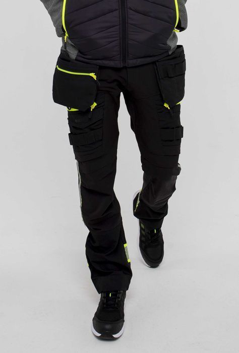 Portwest DX440 NOWE Spodnie robocze DX4 kaburowe czarne niski stan 44