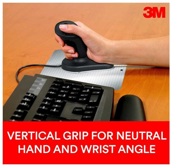 3M EM500GPS - rato ótico USB ergonómico, preto (15€)