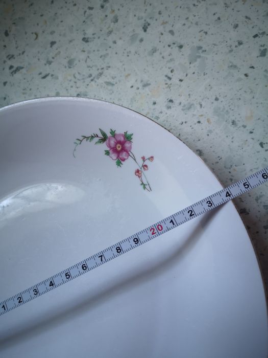 Talerz obiadowy Wawel, PRL, vintage