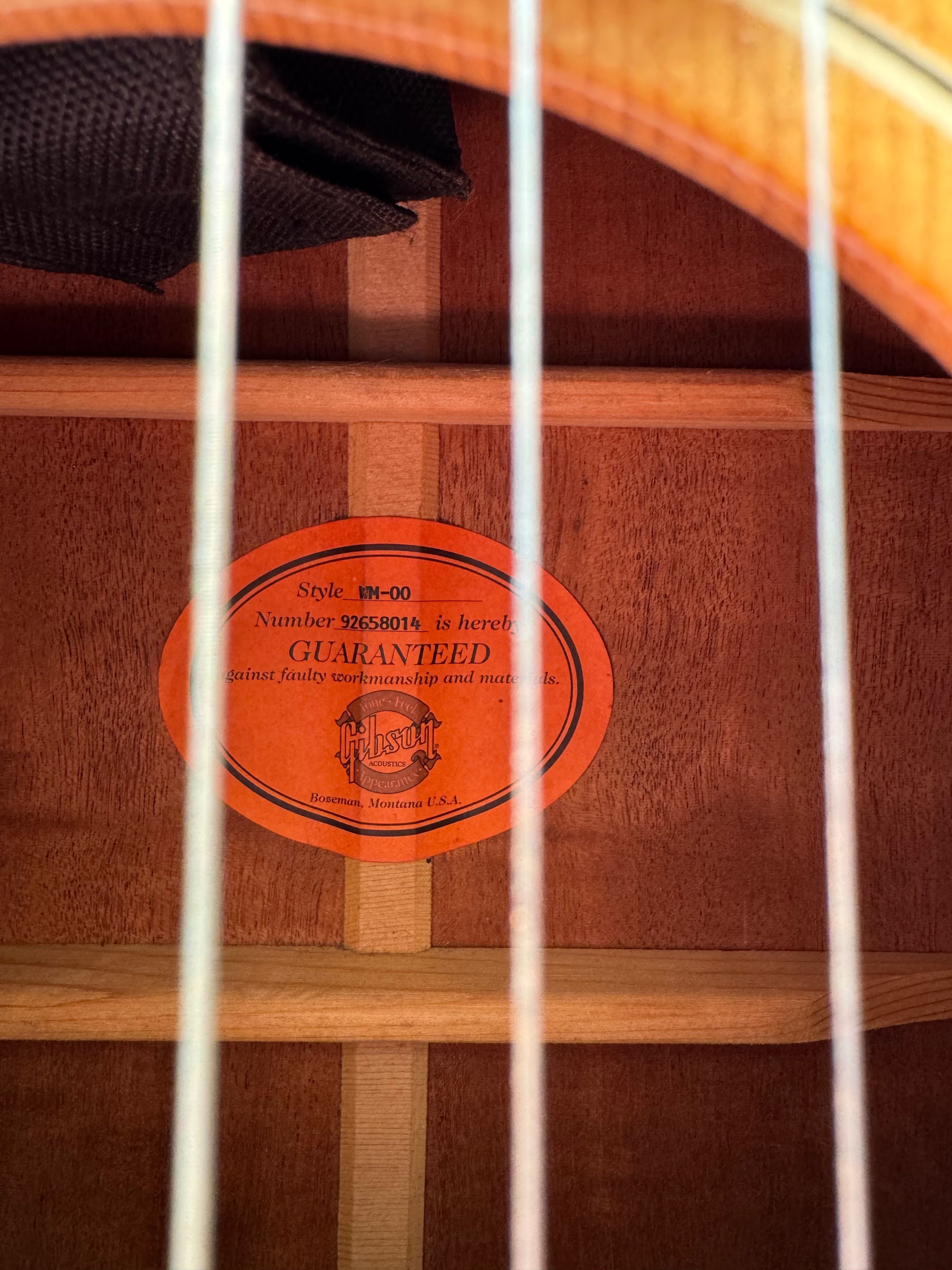 Gibson wm-00 (1998)