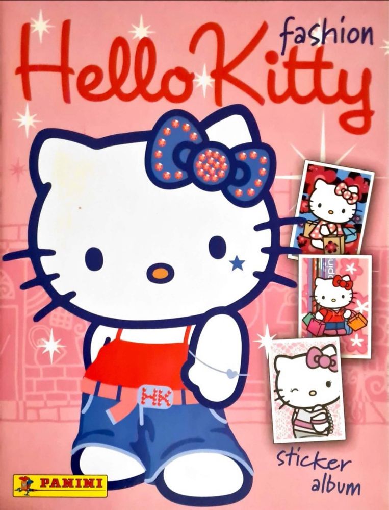 Cromos caderneta “Hello Kitty_Fashion”