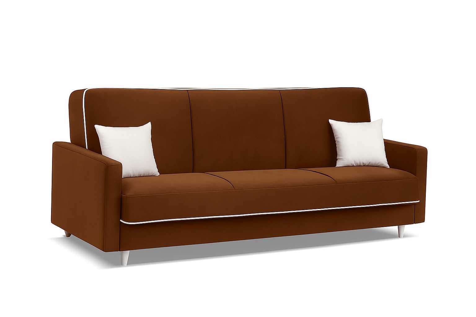 Wygodna wersalka z funkcja spania bonel pojemnik sofa kanapa lóżko