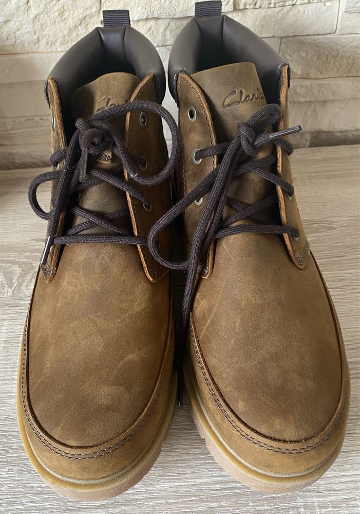 Trapery Clarks Rossdale Mid  Brązowy r.45 (29,5 cm)