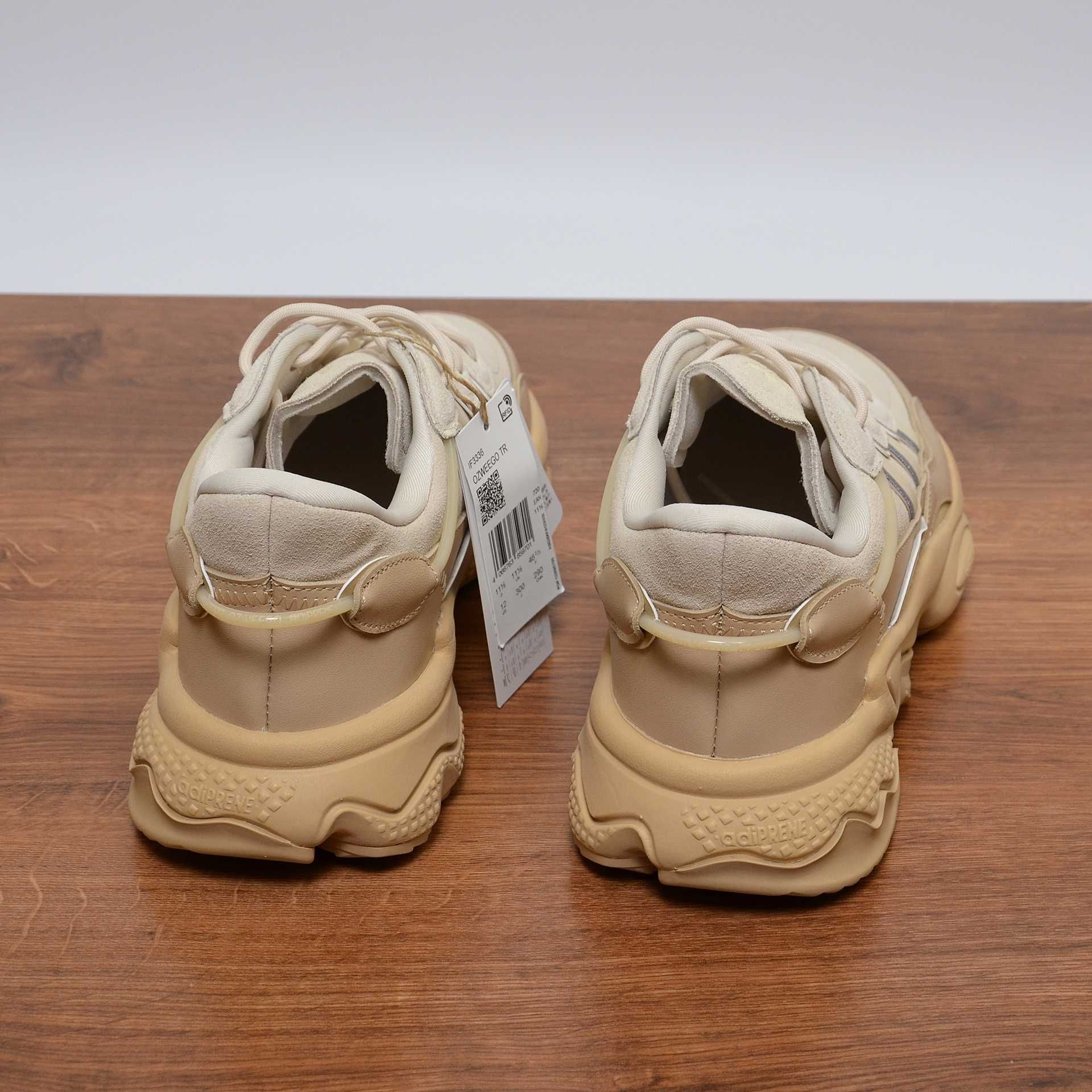 Adidas Originals Ozweego Beige кроссовки оригинал 46.5 / 30см