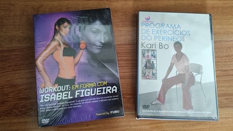 Exercício físico "Workout Isabel Figueira FUBU" e "Kari Bo"