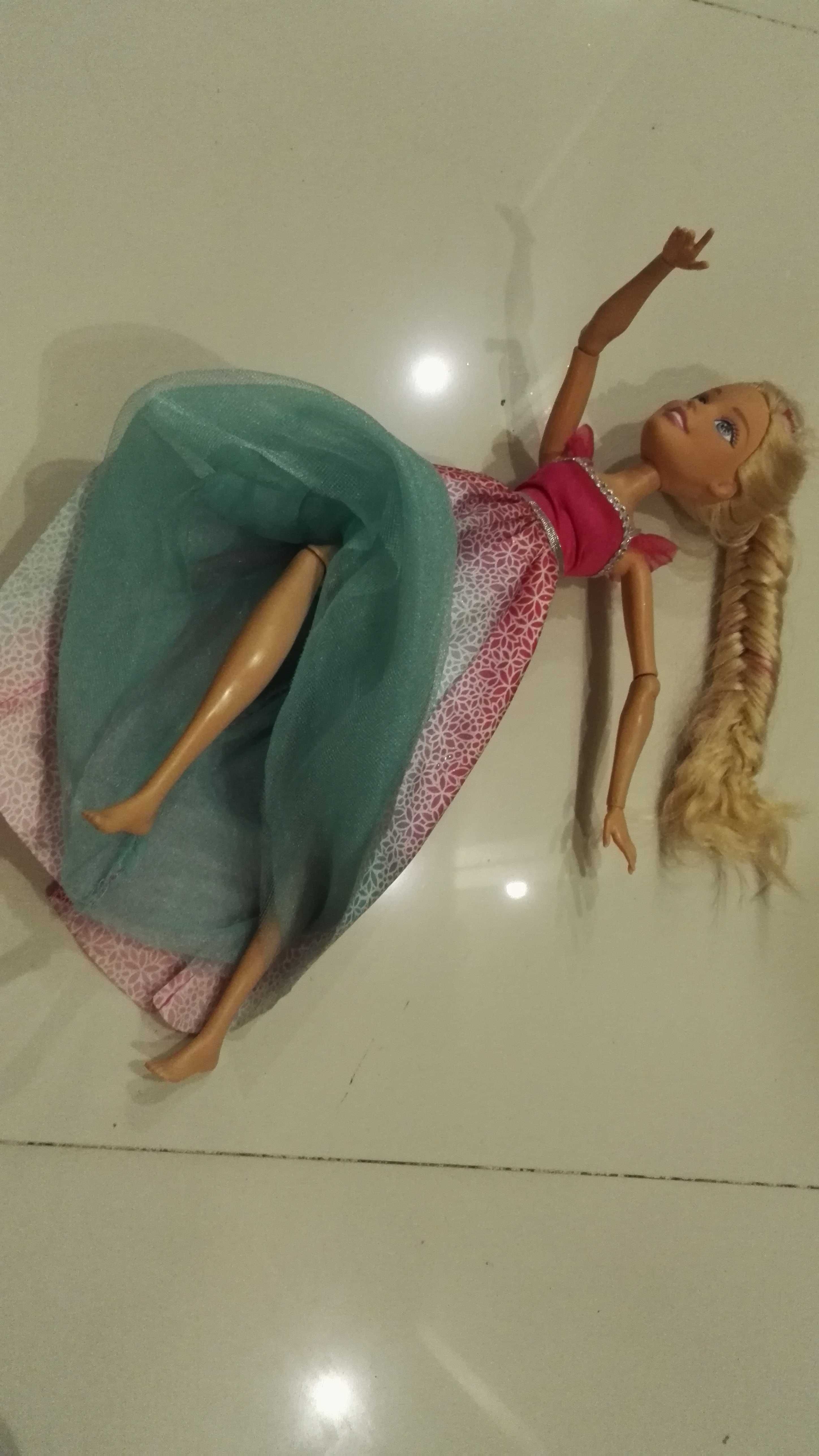 Duża  Lalka BARBIE  Blond włosy 43CM do czesanie  firmy Mattel  < no 4