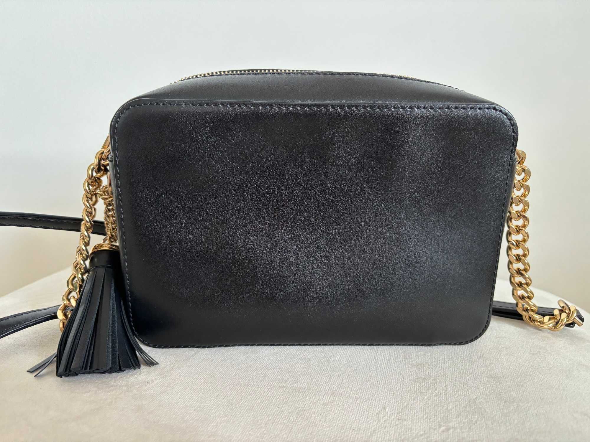 Michael Kors Torebka Jet Set czarna panterka skóra jak nowa oryginalna