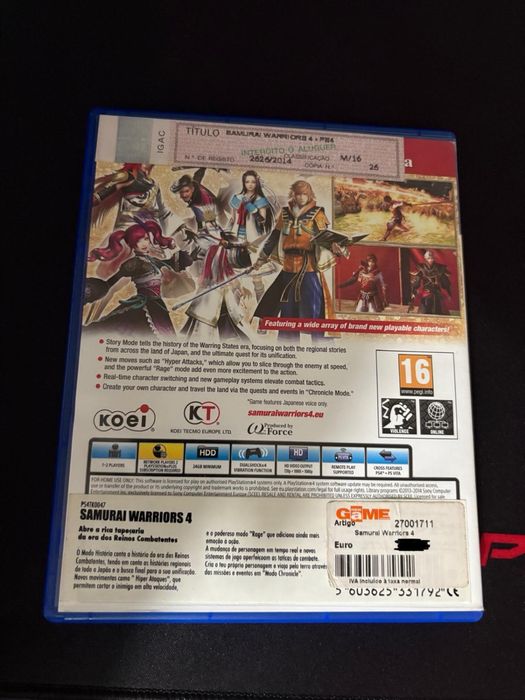 Jogo como novo para PS4