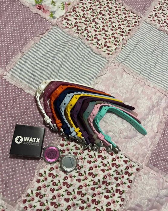 Conjunto relógio watx and colors