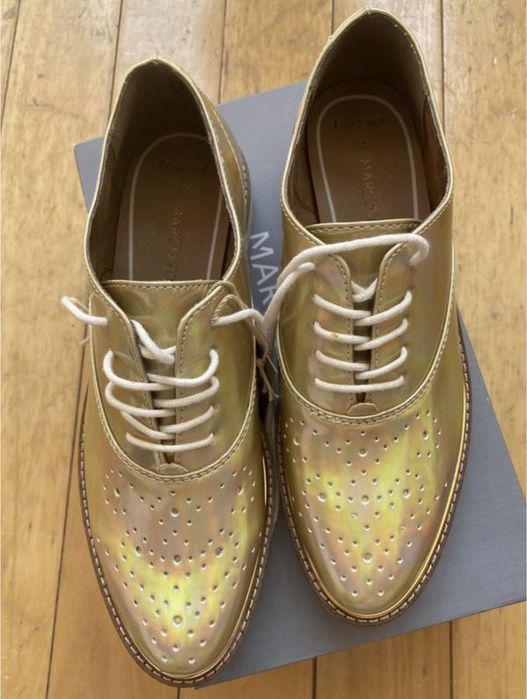 Броги, туфлі, мокасіни, marco tozzi, оригінал. Нові.