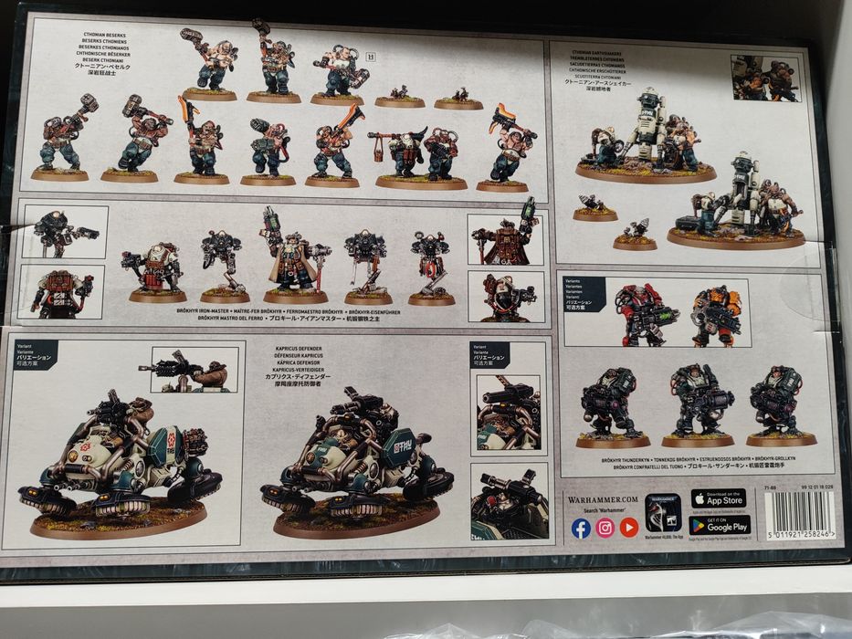 Warhammer 40000 League od Votan Battleforce - Cthonian Prospect