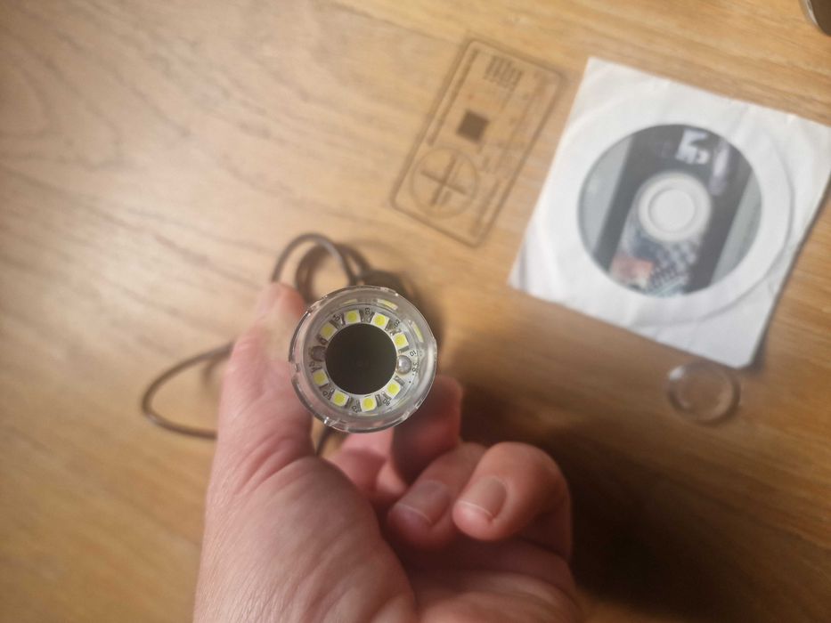 Microscópio Digital USB - Zoom x40 - x1000