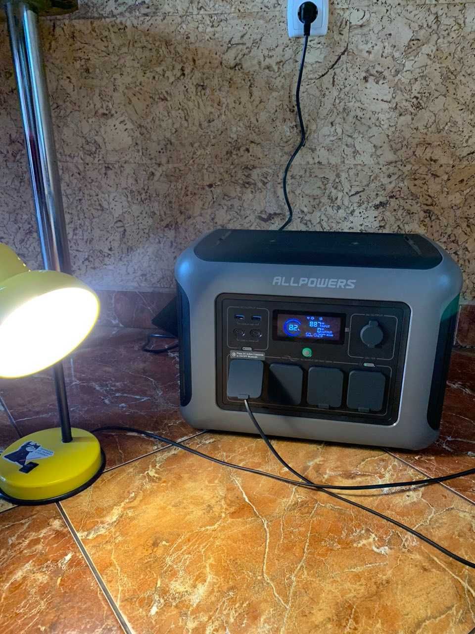 ALLPOWERS R1500 Portable Home Backup Power Station 1800W 1152Wh