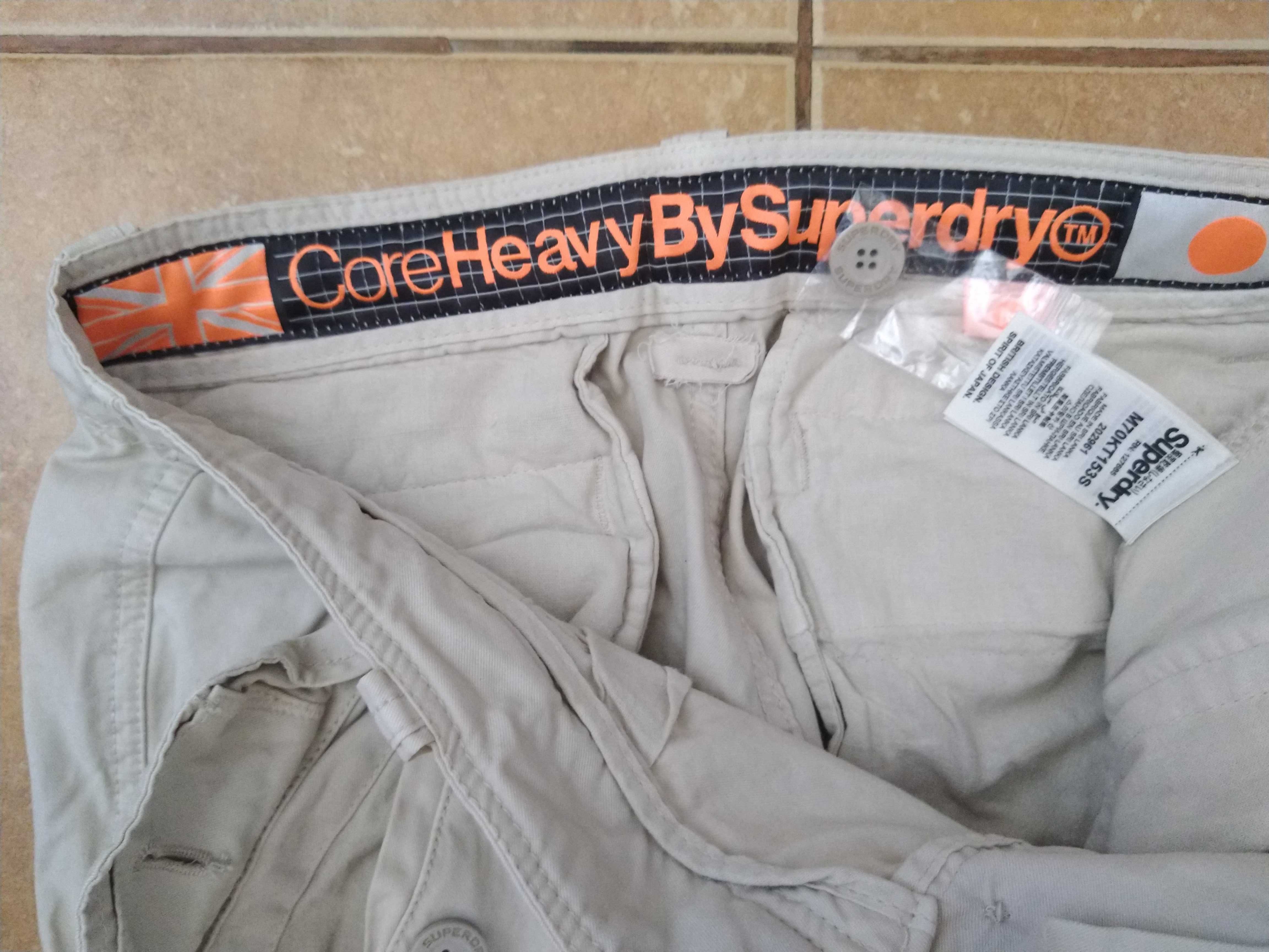 Шорты карго милитари Super Dry CoreHeavy M. (Новые)