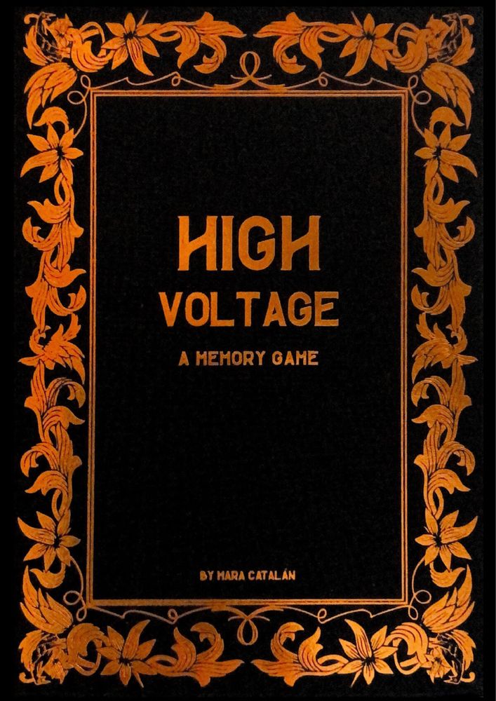 High Voltage A Memory Game by Mara Catalán - NOVO