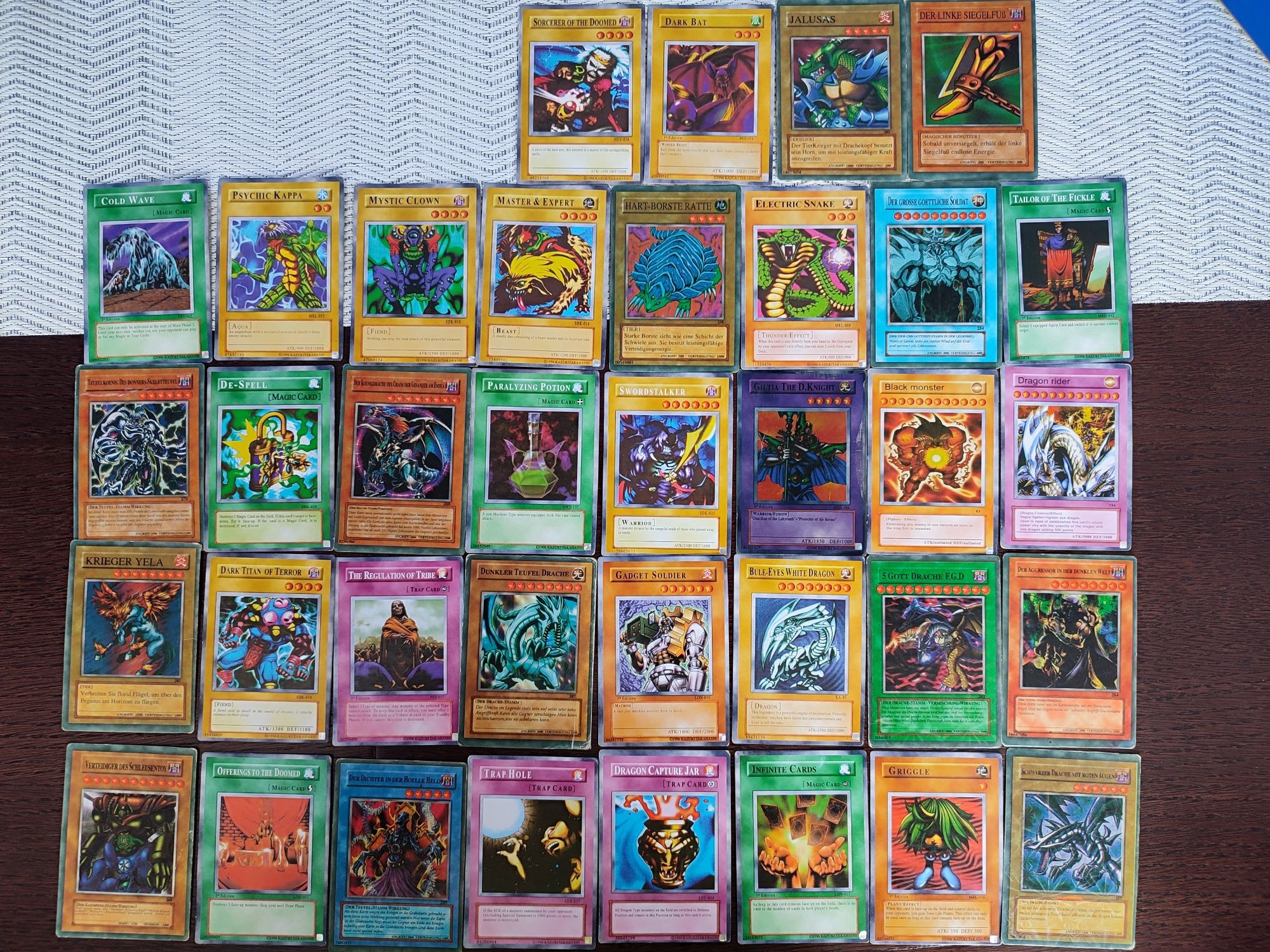 Karty Yu Gi Oh komplet