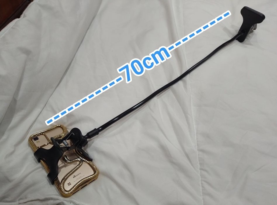 Suporte articulável para telemóvel casa quarto apartamento vivenda.