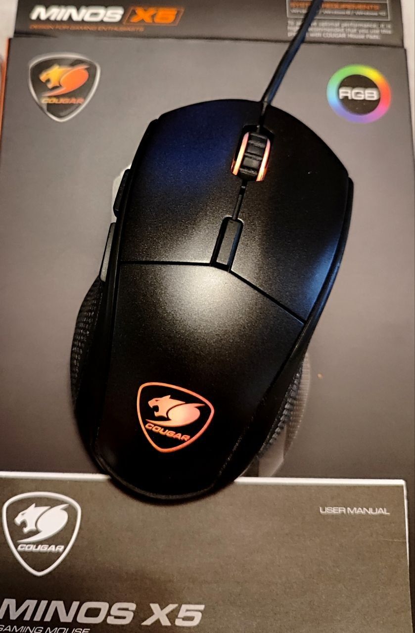 Продам дротову компьютерную мишу Cougar Minos X5 USB Black
Повний комп