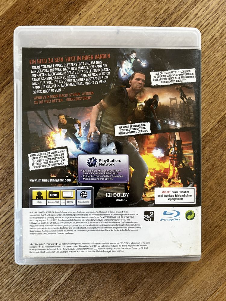 Infamous II 2 ps3