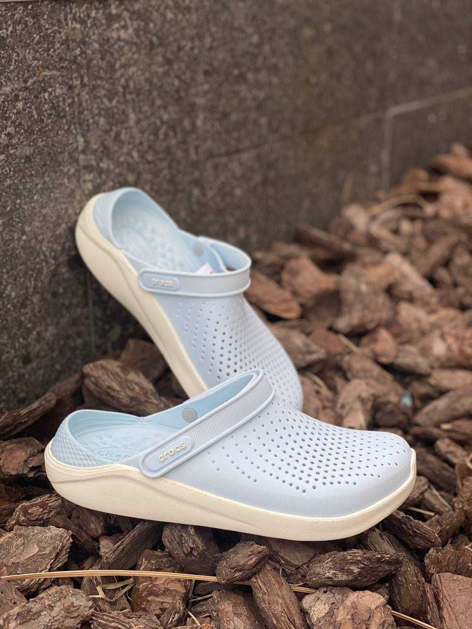 Акція | Чоловічі крокси Crocs LiteRide Clog Grey | Розміри в наявності