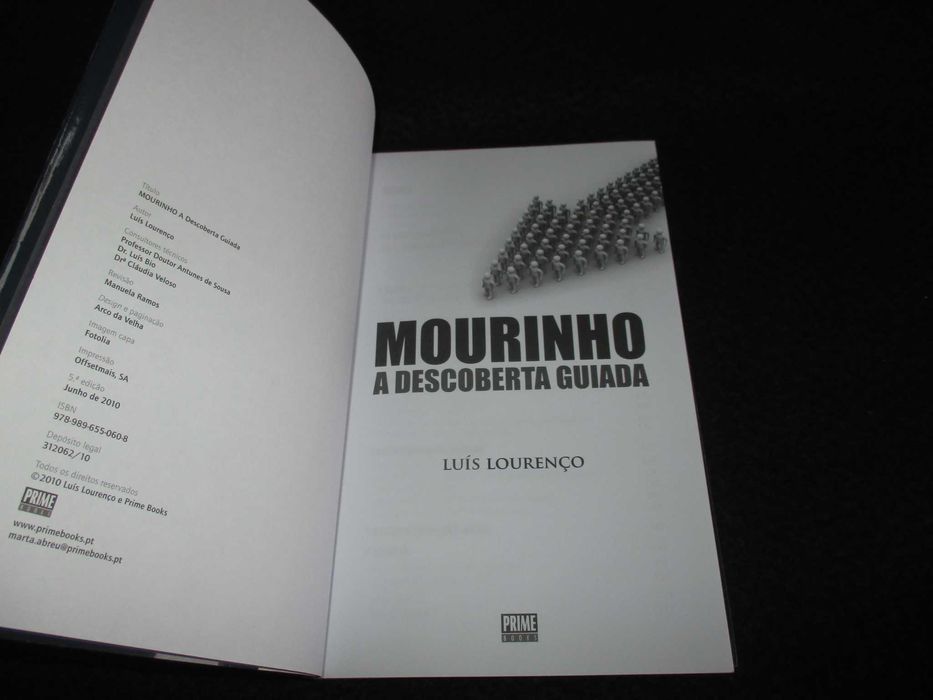 Livro Mourinho A Descoberta Guiada Luís Lourenço