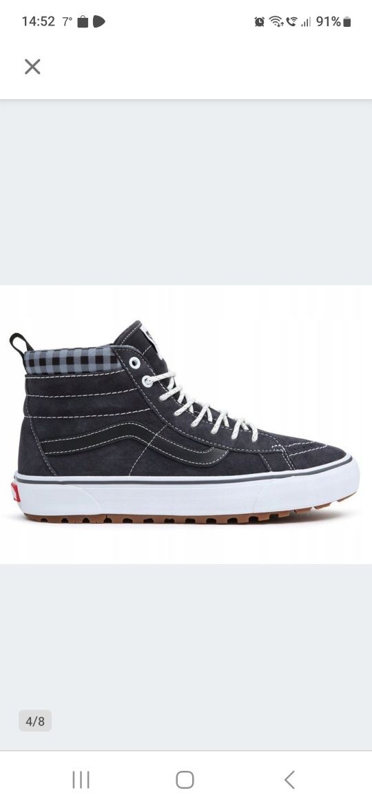 Buty VANS SK8-HI MTE-1 ocieplane zimowe 46