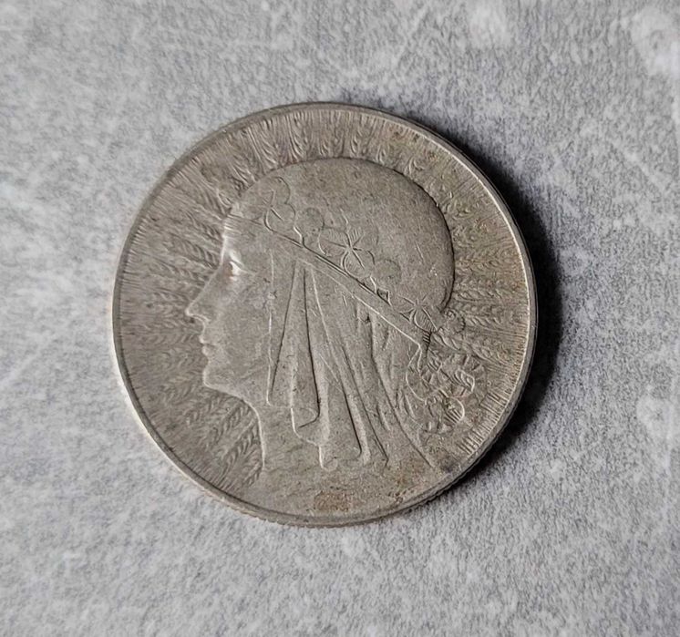 186) POLSKA II RP srebro - 5 Złotych - 1933 r. - MW