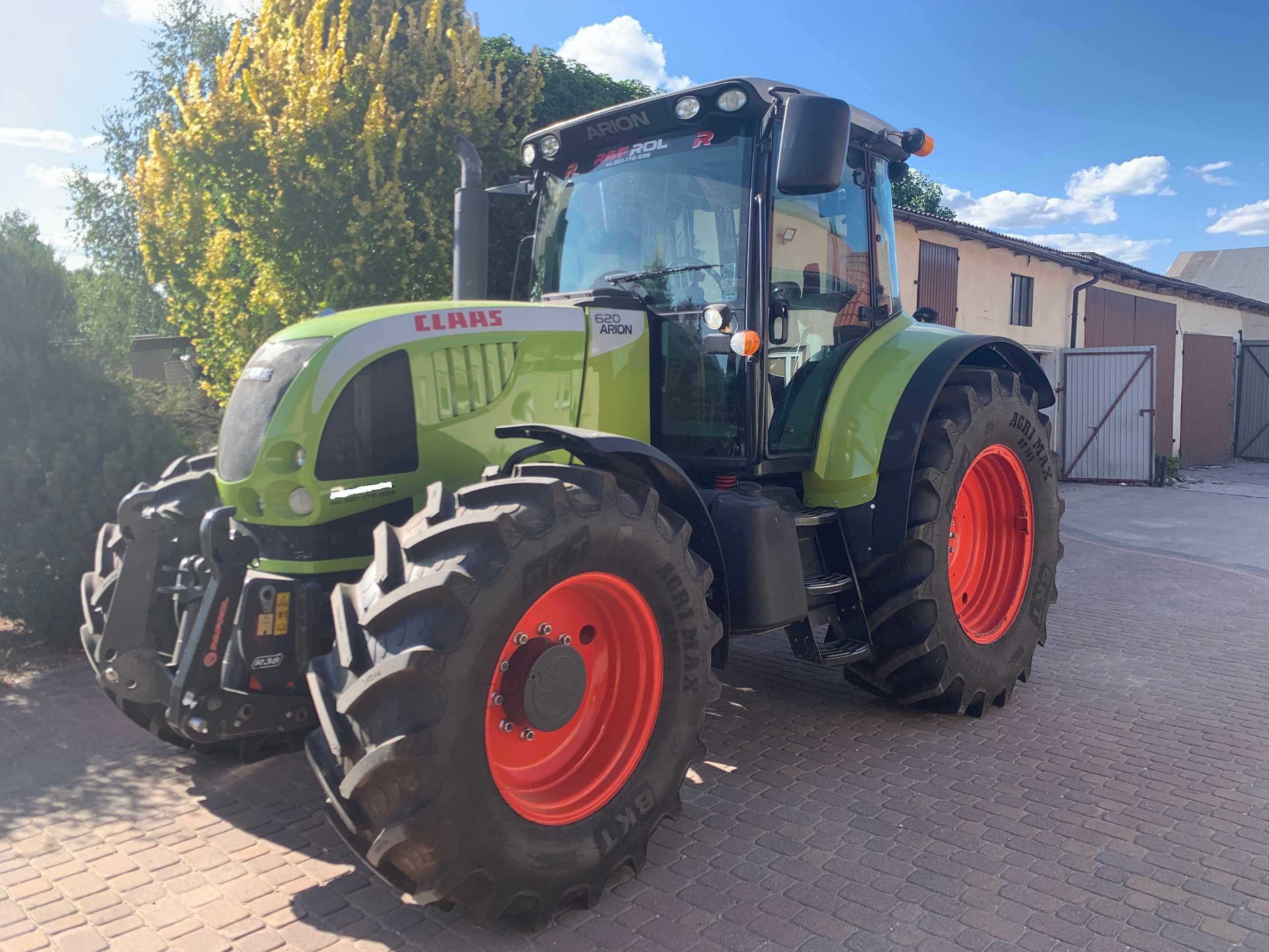 =Claas Arion 620 Cebis silnik JD 6 cyl.125KM TUZ stan bdb 1wł.!=