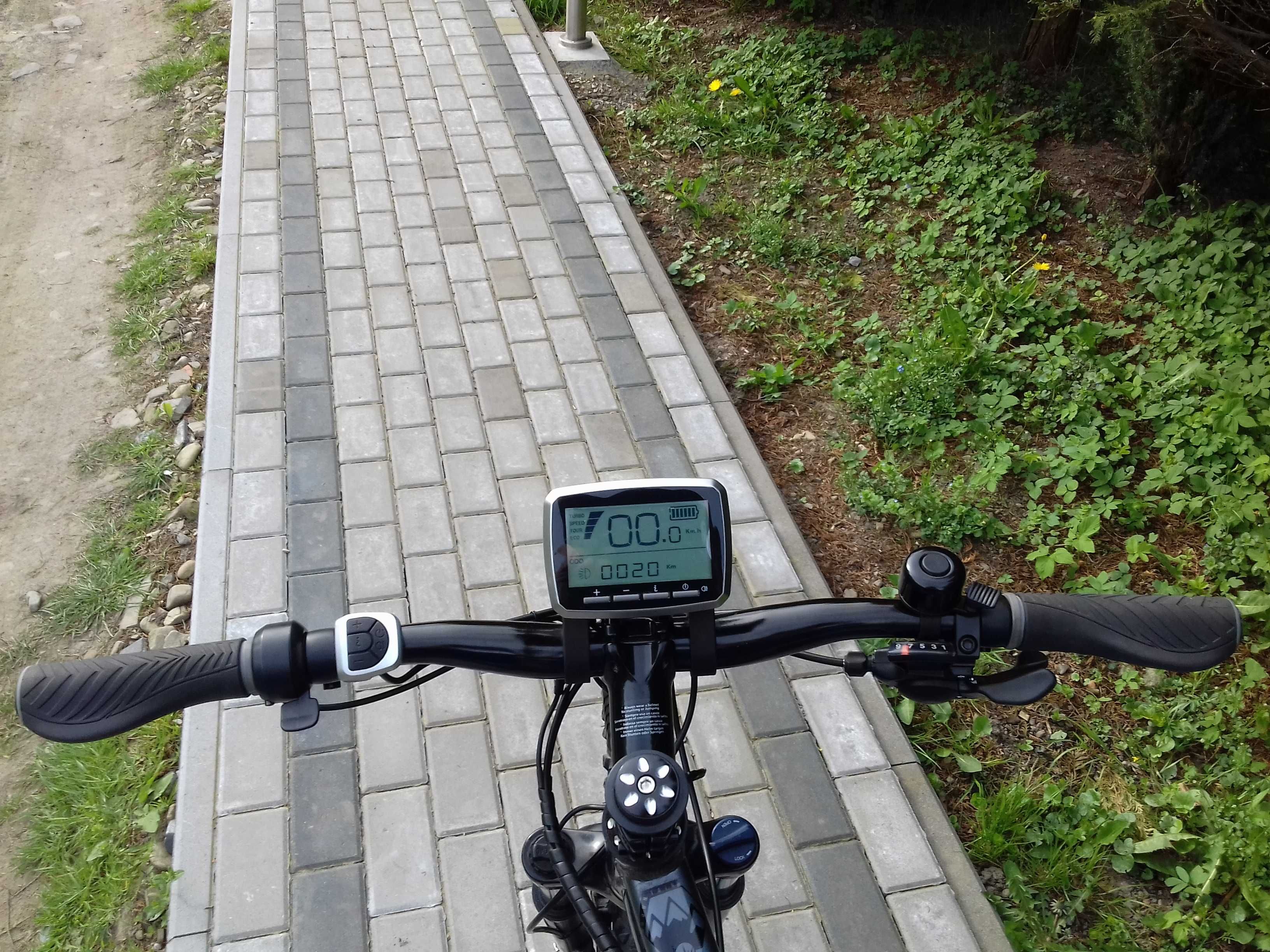 Rower elektryczny MTB FULL 17" ,z napędem centralnym TSDZ2B 48V 500W