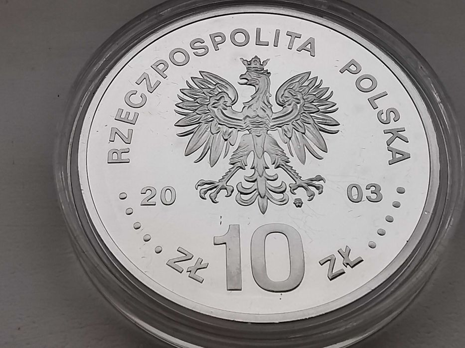 Moneta Stanisław Leszczyński popiersie - Lustrzanka 10zł