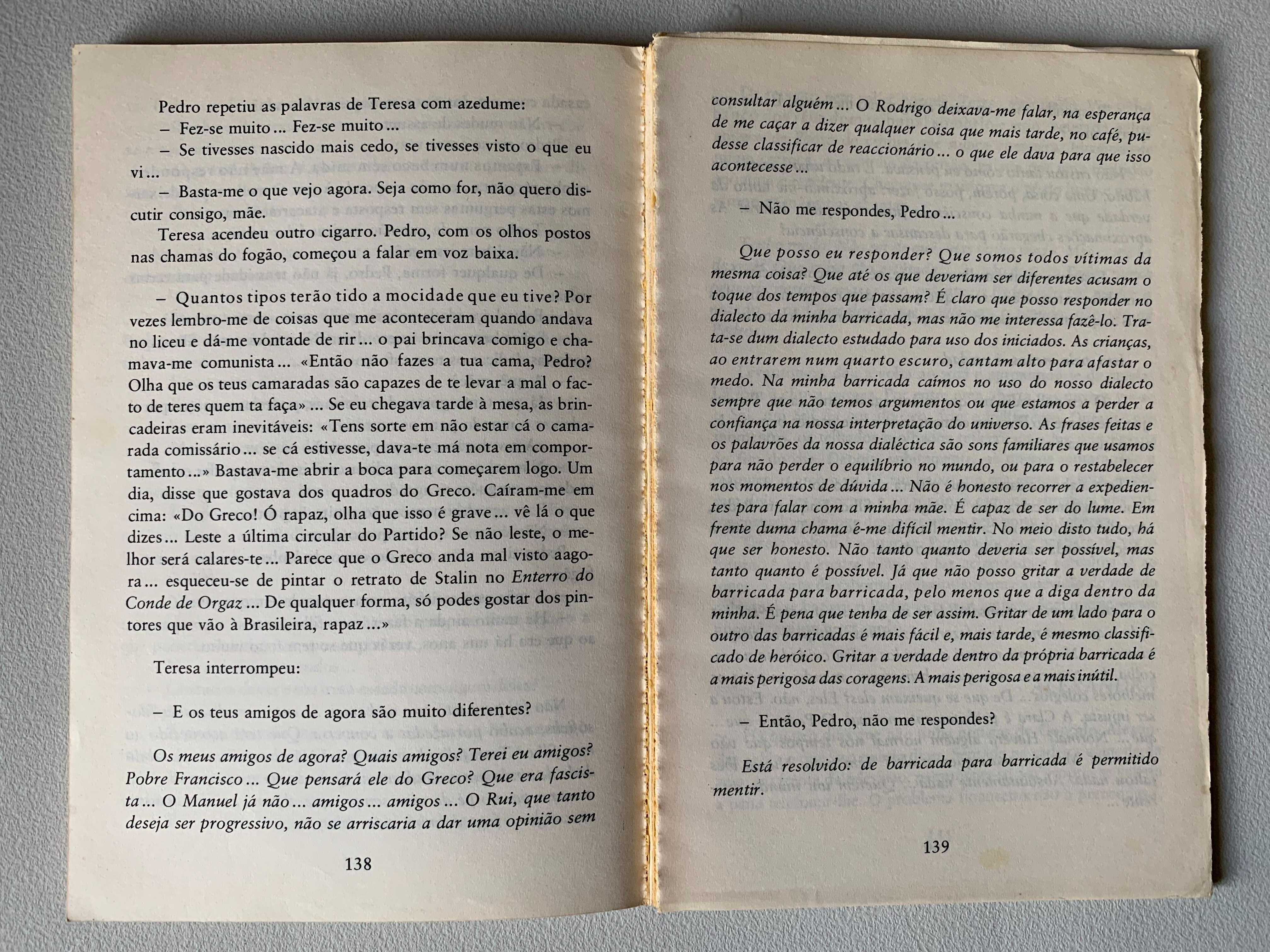 Angústia para o Jantar, de Luís de Sttau Monteiro