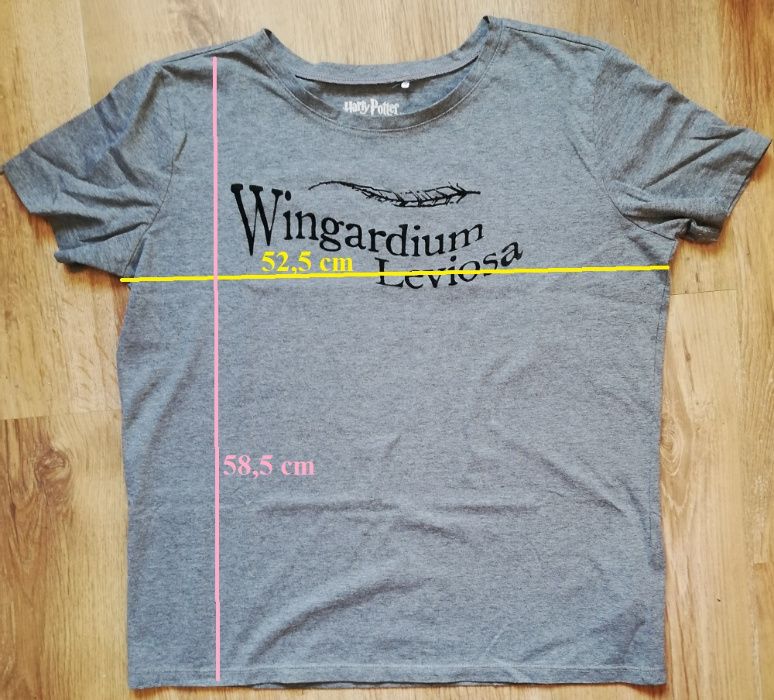 T-Shirt Harry Potter Wingardium Leviosa r. XL