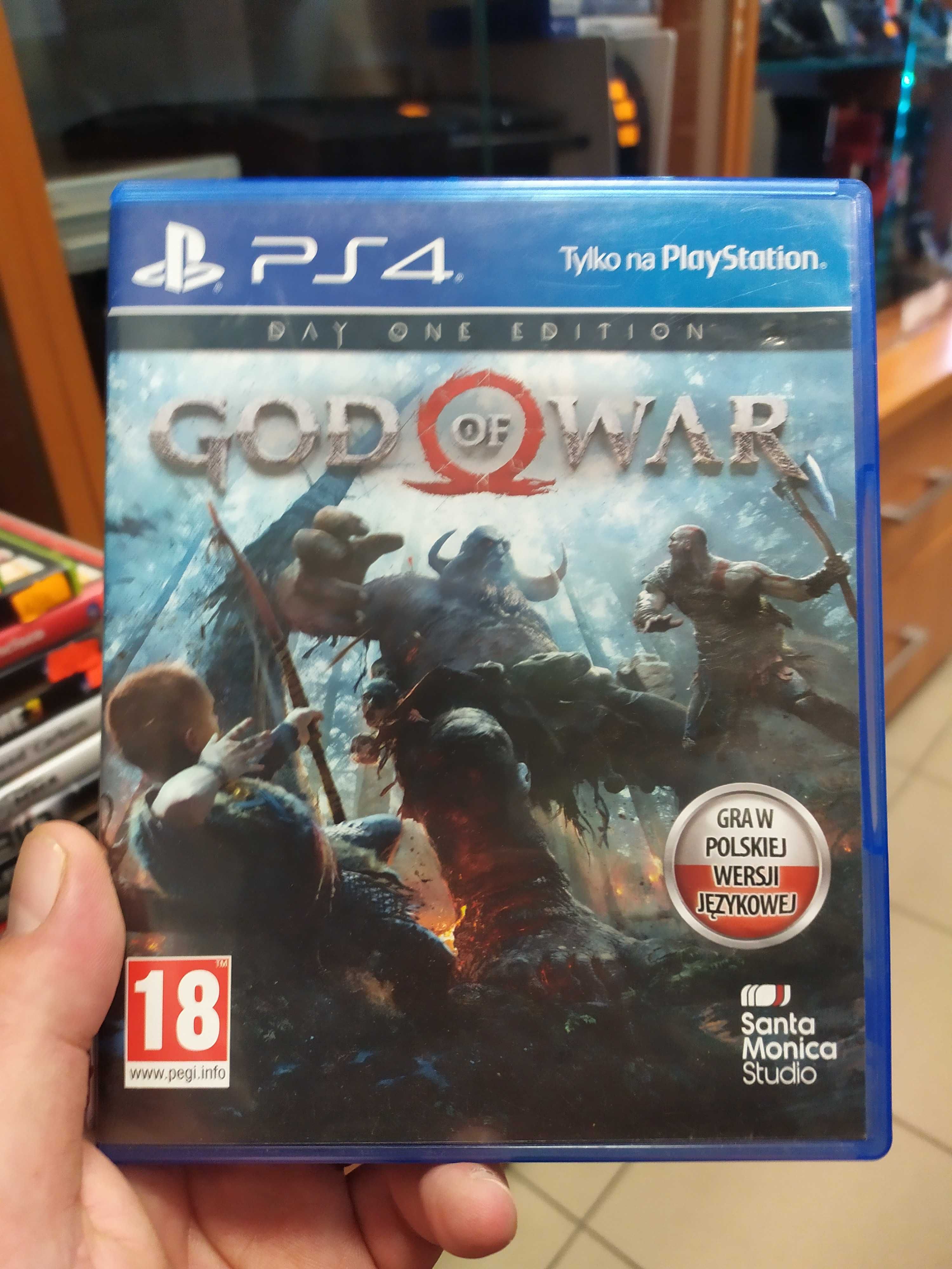 God of War PS4 PS5 PL Day One Sklep Wysyłka Wymiana