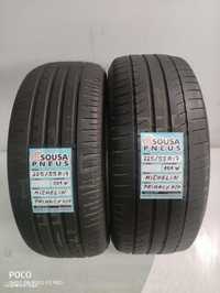 2 pneus semi novos 235-55r17 - oferta dos portes 90 EUROS