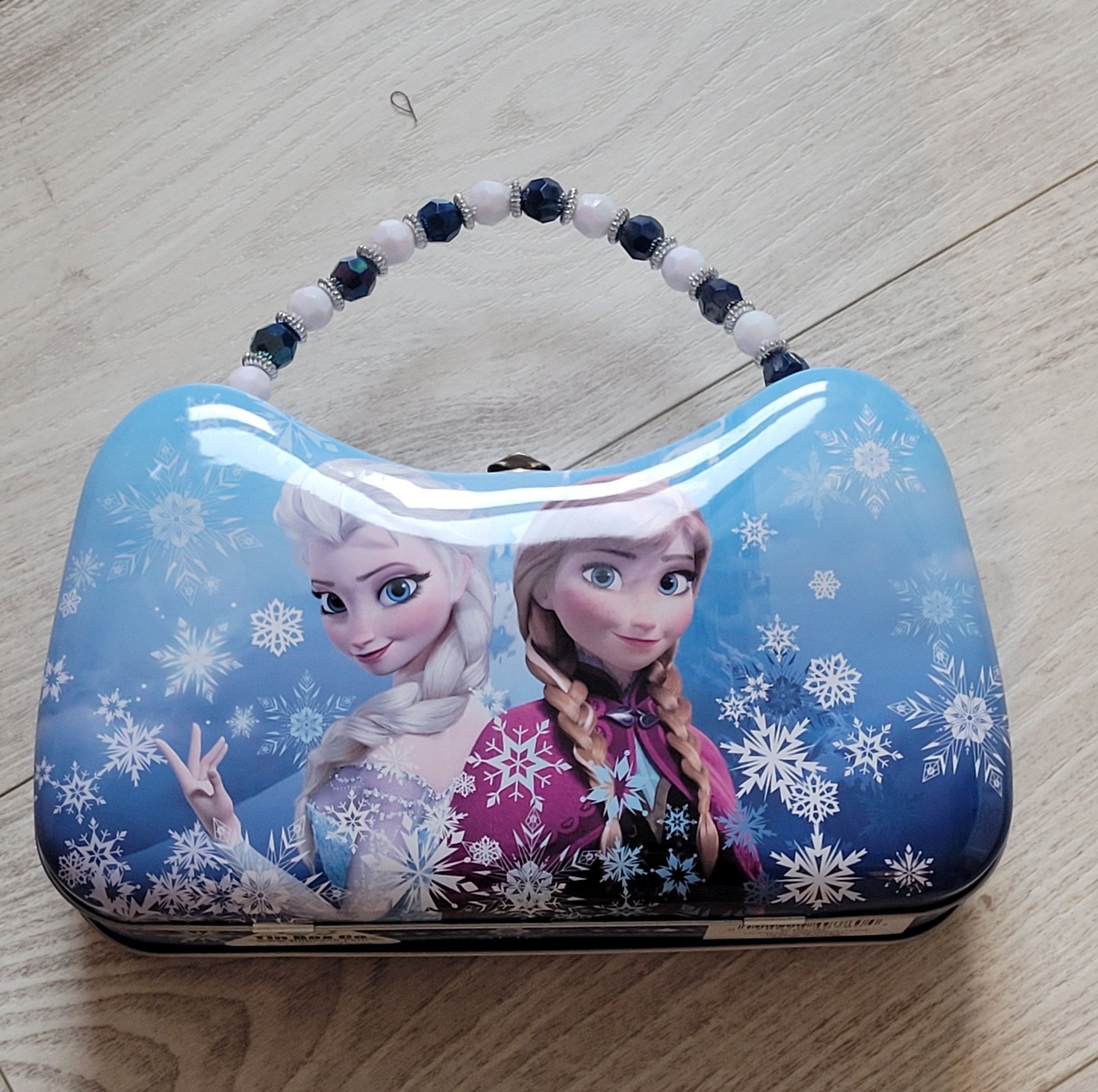 Śliczne pudełko Elza i Anna Frozen,Torebka, Kuferek Kraina Lodu Disney