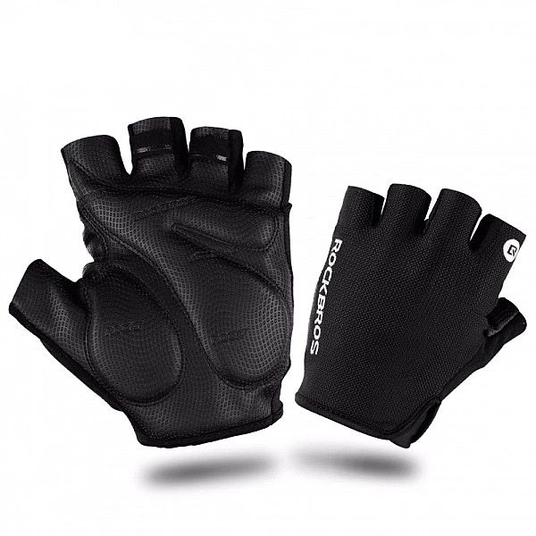 Rękawiczki rowerowe Rockbros S106BK rozmiar S - czarne